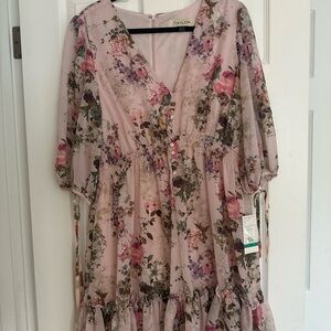 Taylor Multicolor Floral Dress